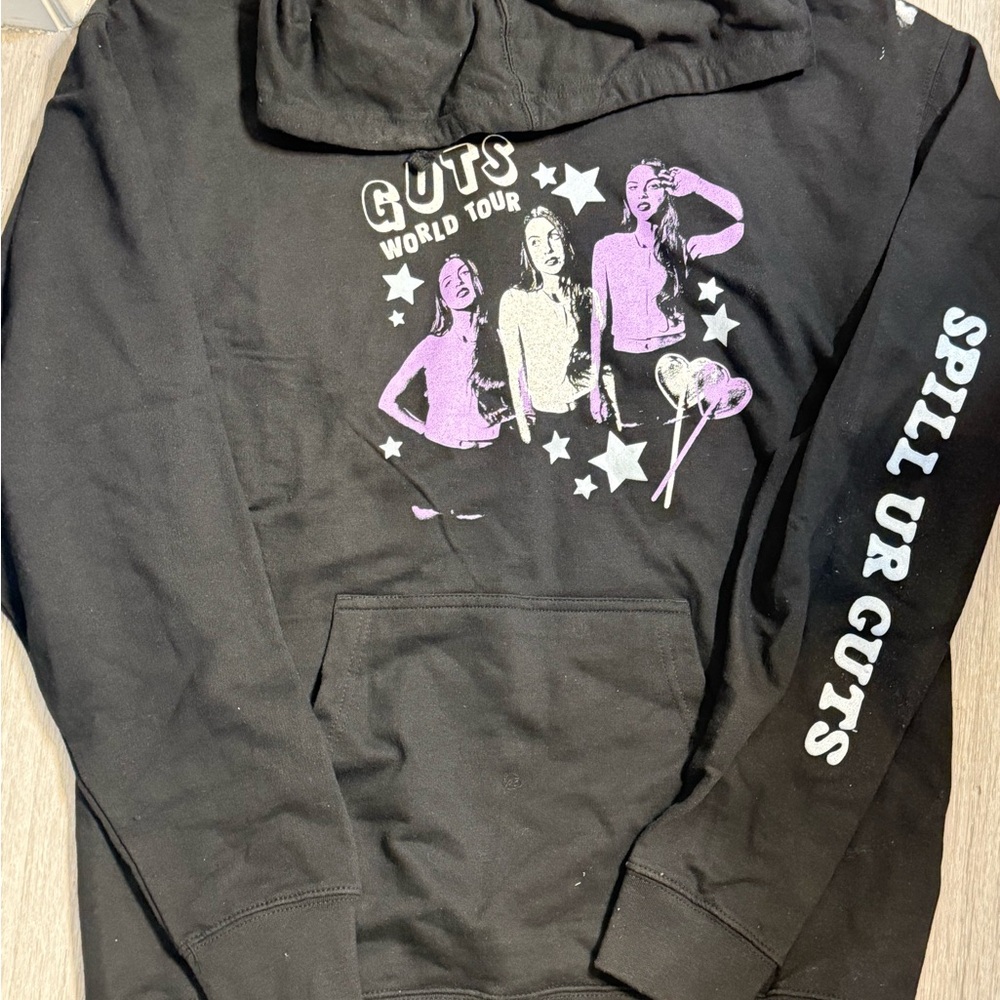 Olivia Rodrigo Black Tour Hoodie